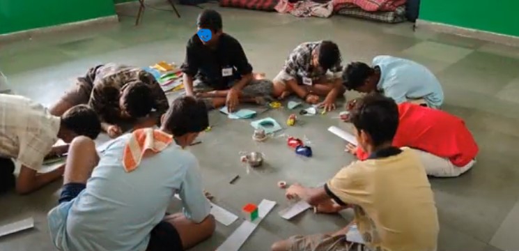 Boys camp-Indoor activities